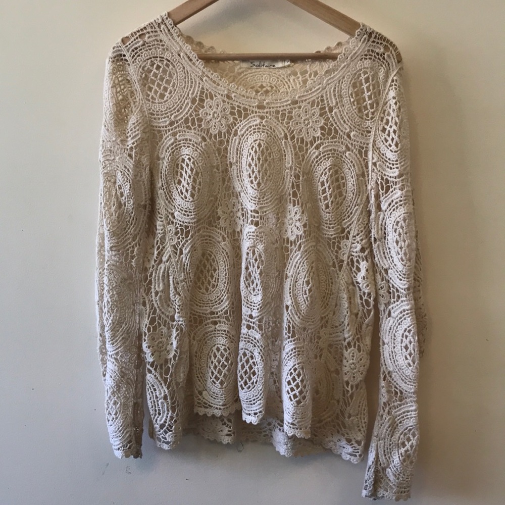 See-Through Knitted Sweater